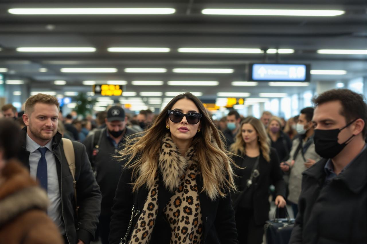 某流量男星机场耍帅翻车,造型师遭粉丝围攻